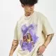 Мъжка тениска в цвят екрю Mister Tee Basketball Clouds 2.0, Тениски - Hoodstyle.bg