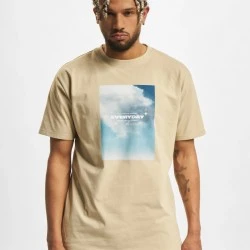 Мъжка тениска в бежов цвят Mister Tee Everyday