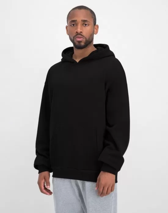 Мъжки суичър с качулка в черен цвят Mister Tee Dusa Painting, Суичъри - Hoodstyle.bg