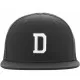 Шапка с козирка в сиво Letter Snapback D, Шапки с козирка - Hoodstyle.bg