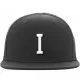 Шапка с козирка в сиво Letter Snapback I, Шапки с козирка - Hoodstyle.bg