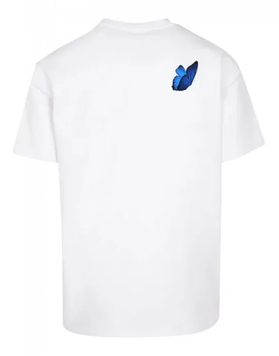 Мъжка тениска в бял цвят Mister Tee Le Papillon, Тениски - Hoodstyle.bg