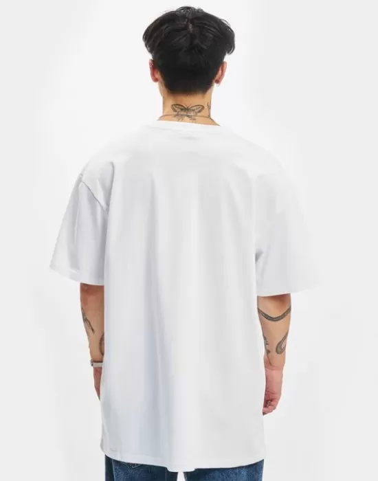 Мъжка тениска в бял цвят Mister Tee Kid from Akron, Тениски - Hoodstyle.bg