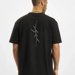 Мъжка тениска в черен цвят Mister Tee Thorned Mask