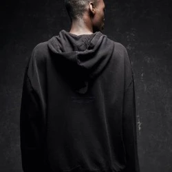 Мъжки суичър с качулка в черен цвят Mister Tee Vive la Liberte Hoody