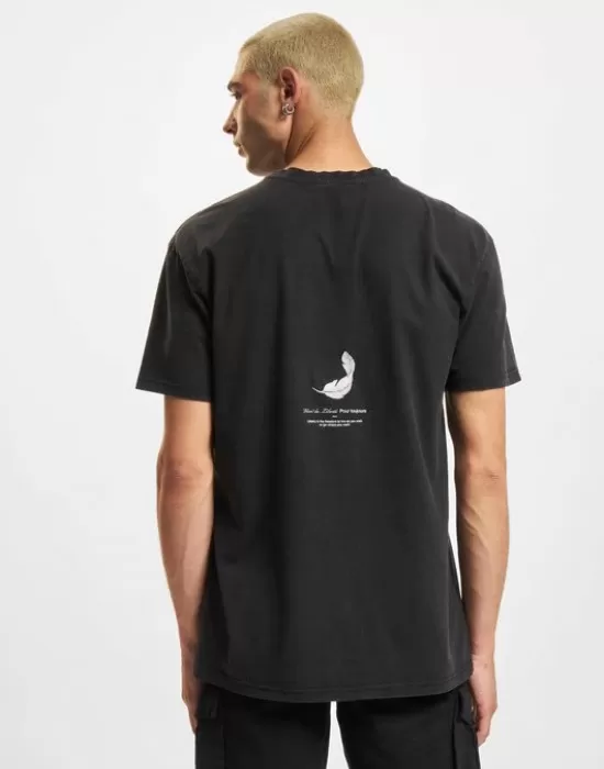 Мъжка тениска в черен цвят Mister Tee Vive la Liberte, Тениски - Hoodstyle.bg