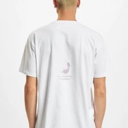 Мъжка тениска в бял цвят Mister Tee Vive la Liberte 