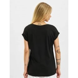 Комплект две черни дамски тениски Urban Classics 2 Pack black/black