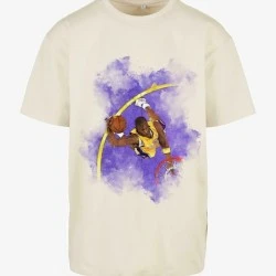 Мъжка тениска в цвят екрю Mister Tee Basketball Clouds 2.0