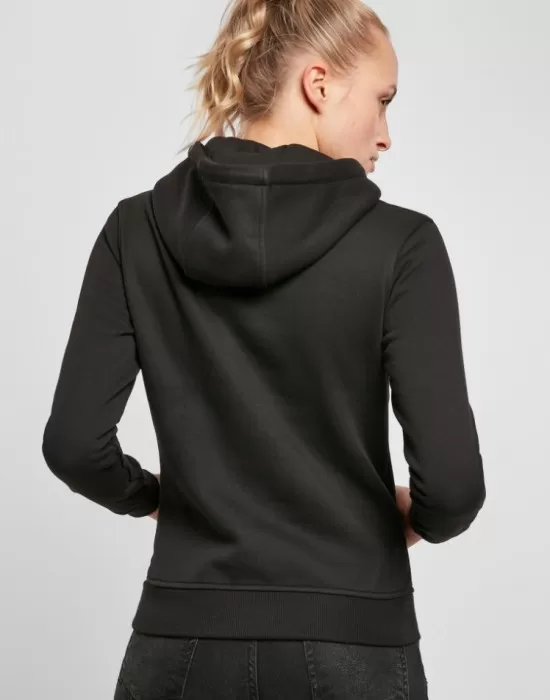 Дамски суичър в черен цвят Mister Tee Ladies Moth Hoody black, Суичъри - Hoodstyle.bg