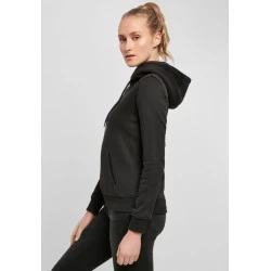 Дамски суичър в черен цвят Mister Tee Ladies Moth Hoody black 