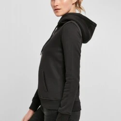 Дамски суичър в черен цвят Mister Tee Ladies Moth Hoody black 