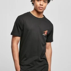 Мъжка тениска в черен цвят Mister Tee Small Basketball Player Tee black 