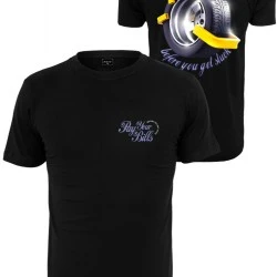 Мъжка тениска в черен цвят Mister Tee Pay Your Bills Tee black 