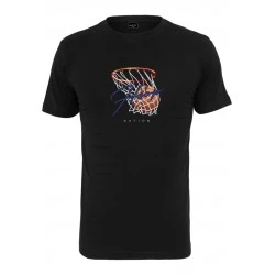 Мъжка тениска в черен цвят Mister Tee Hoop Nation