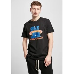 Мъжка тениска в черен цвят Mister Tee Space Jam Logo 