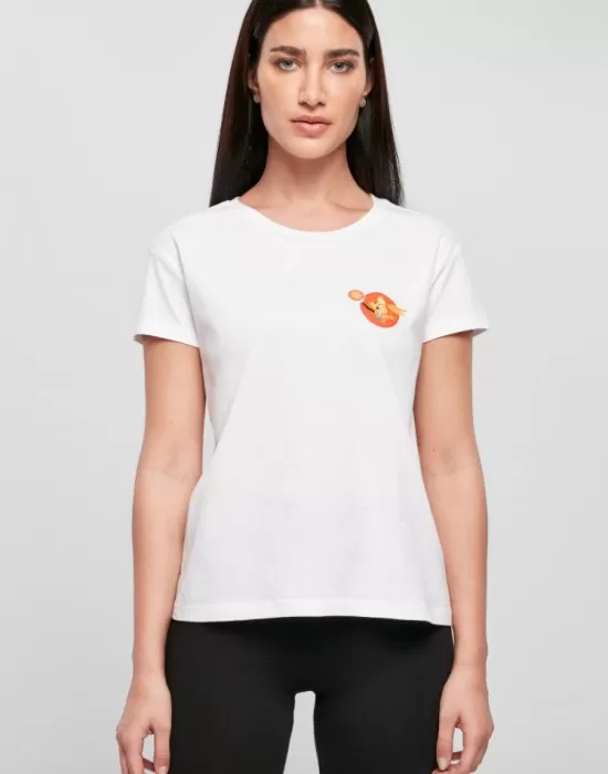 Дамска тениска в бял цвят Mister Tee Ladies Space Jam Tune Squad Lola Box, Тениски - Hoodstyle.bg