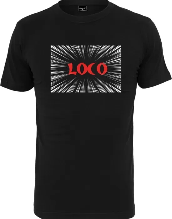Мъжка тениска в черен цвят Mister Tee Loco, Тениски - Hoodstyle.bg