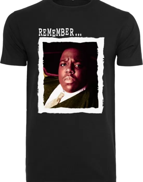 Мъжка тениска в черен цвят Mister Tee Biggie Remember, Тениски - Hoodstyle.bg