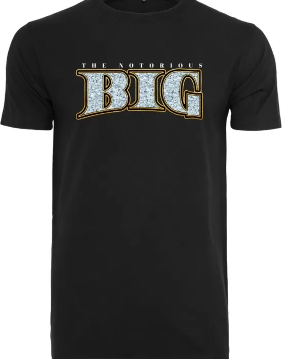 Мъжка тениска в черен цвят Mister Tee Biggie Small Logo, Тениски - Hoodstyle.bg