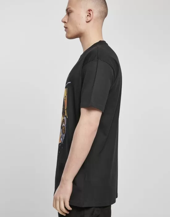 Мъжка тениска в черно Mister Tee Attack Player, Тениски - Hoodstyle.bg