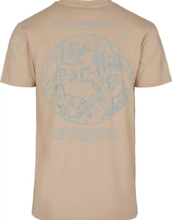 Мъжка тениска в бежов цвят Mister Tee Hemisphere, Тениски - Hoodstyle.bg