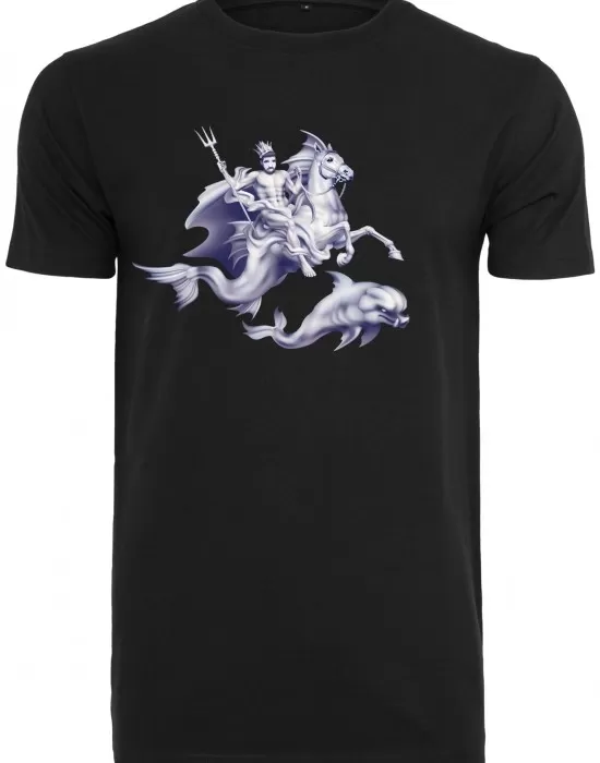Мъжка тениска в черно Mister Tee Amazing Horse, Тениски - Hoodstyle.bg