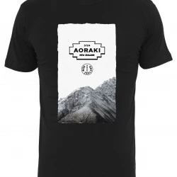 Мъжка тениска в черно Mister Tee AORAKi 