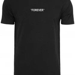 Мъжка тениска в черен цвят Mister Tee Forever