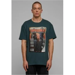 Мъжка тениска в масленозелен цвят MISTER TEE Upscale Magazine Oversize 