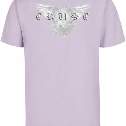 Мъжка тениска в лилав цвят Mister Tee Trust Dove