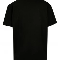 Мъжка тениска в черен цвят Божиите ръце Mister Tee Maradona