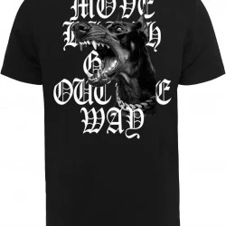 Мъжка черна тениска Mister Tee Get Out The Way