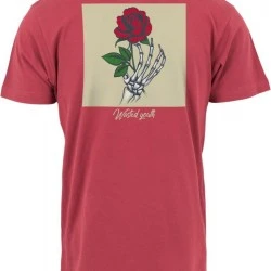 Мъжка тениска Mister Tee Wasted Youth в червен цвят