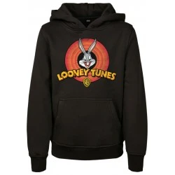 Детски суичър в черен цвят Mister Tee Looney Tunes Bugs Bunny 