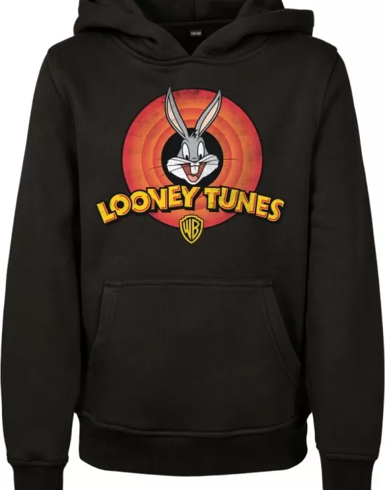Детски суичър в черен цвят Mister Tee Looney Tunes Bugs Bunny, Деца - Hoodstyle.bg