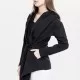 Дамска жилетка с качулка в черен цвят Urban Classics  Ladies Hooded Sweat Cardigan black, Жилетки - Hoodstyle.bg