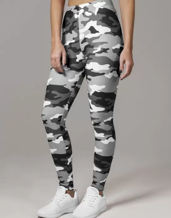 Дамски спортен камуфлажен клин Urban Classics snow camo, Клинове - Hoodstyle.bg