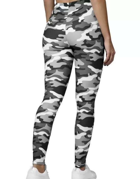 Дамски спортен камуфлажен клин Urban Classics snow camo, Клинове - Hoodstyle.bg