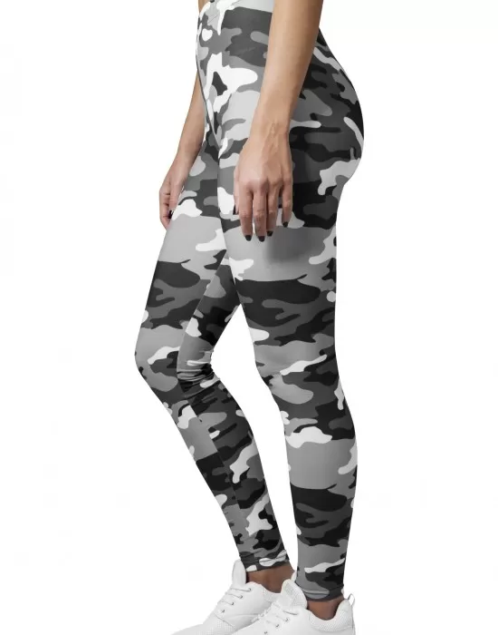 Дамски спортен камуфлажен клин Urban Classics snow camo, Клинове - Hoodstyle.bg