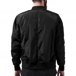 Мъжко черно яке тип бомбър Urban Classics blk/blk