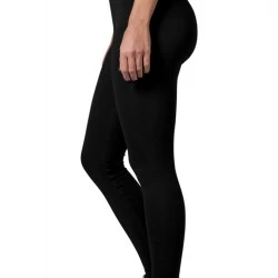Дамски клин в черен цвят Urban Classics Ladies Logo Leggings black 