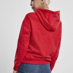 Дамски суичър в червено Urban Classics Ladies Hoody 