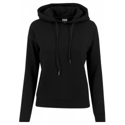 Дамски суичър в черно Urban Classics Ladies Hoody 
