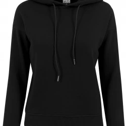 Дамски суичър в черно Urban Classics Ladies Hoody 