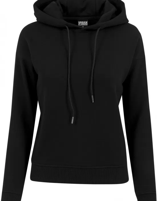 Дамски суичър в черно Urban Classics Ladies Hoody, Суичъри - Hoodstyle.bg