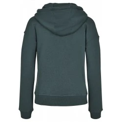 Дамски суичър в тъмнозелено Urban Classics Ladies Hoody