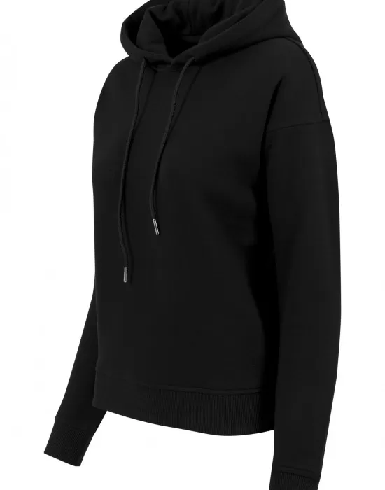 Дамски суичър в черно Urban Classics Ladies Hoody, Суичъри - Hoodstyle.bg