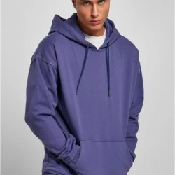 Мъжки синьо-лилав суиъчър Urban Classics Oversized bluelight