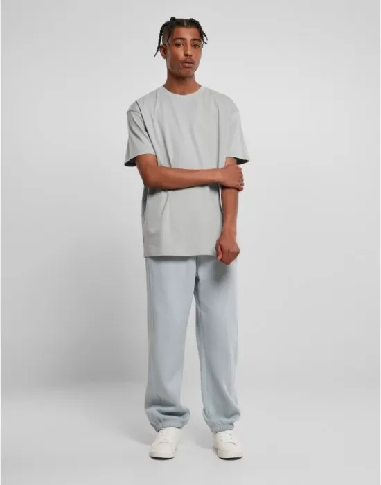Мъжка изчистена тениска в светлосиньо Urban Classics summerblue, Тениски - Hoodstyle.bg